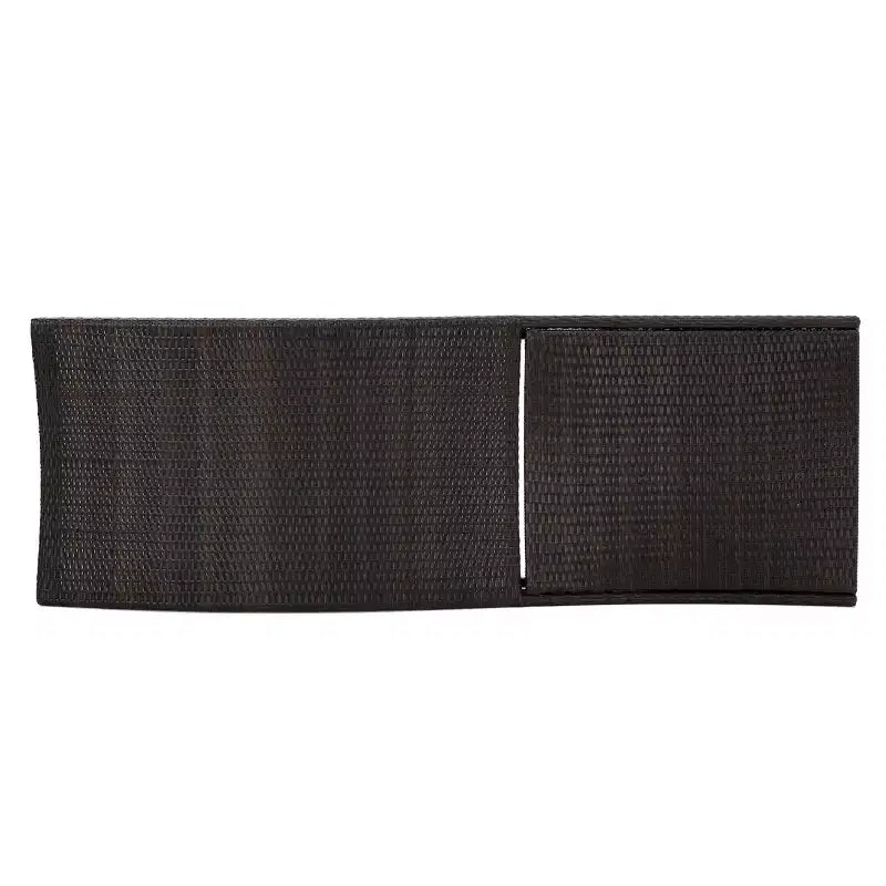 Christopher Knight Home Pacific Ensemble de conversation extérieur 3 pièces en osier avec chaises longues sans accoudodoirs réglables