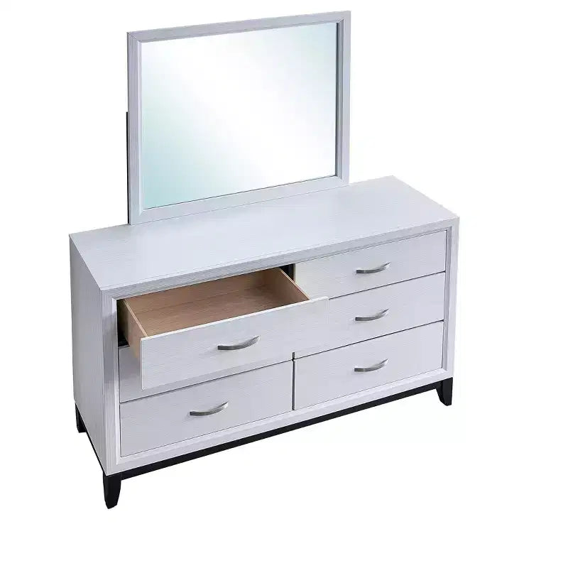 39 in. W x 35 in. H Rectangle Framed Dresser Mirror