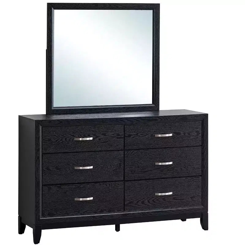 39 in. W x 35 in. H Rectangle Framed Dresser Mirror