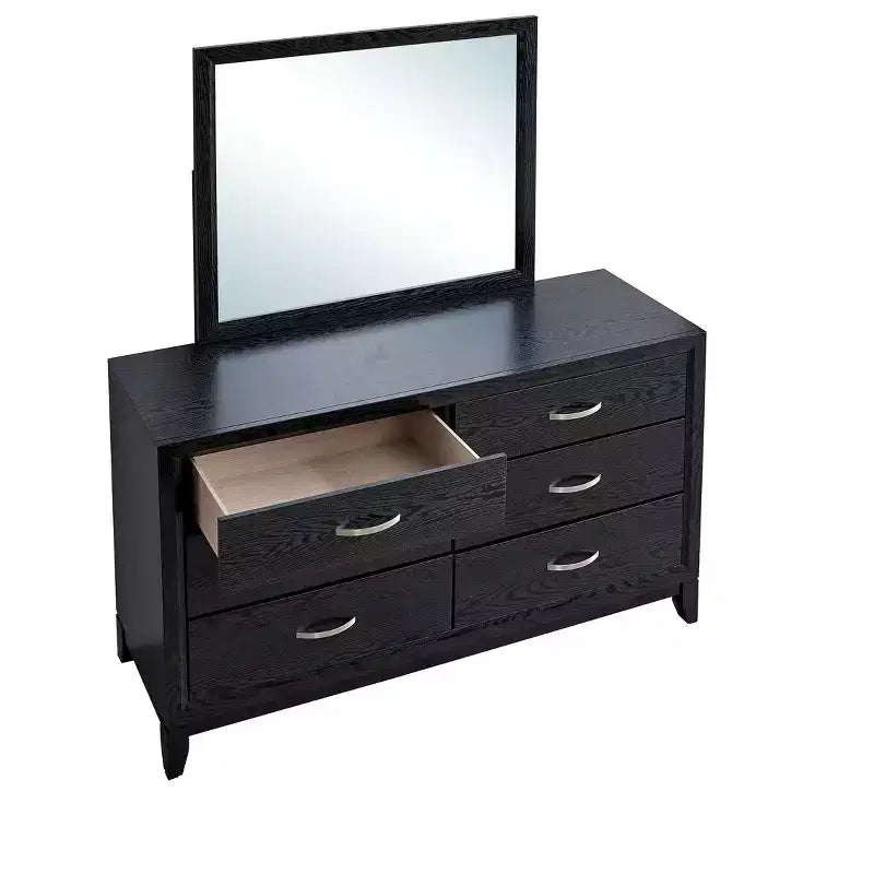 39 in. W x 35 in. H Rectangle Framed Dresser Mirror