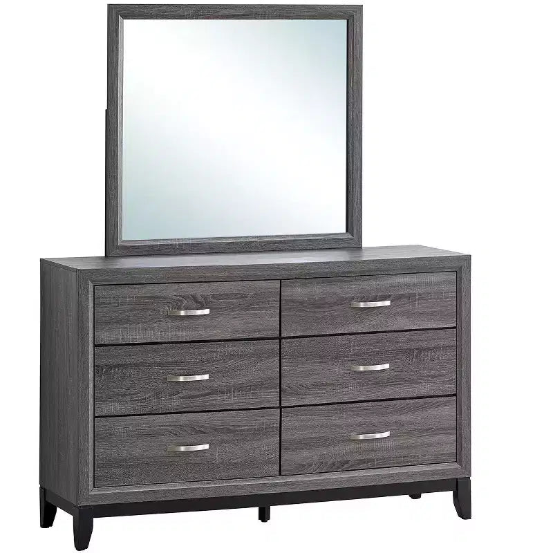 39 in. W x 35 in. H Rectangle Framed Dresser Mirror
