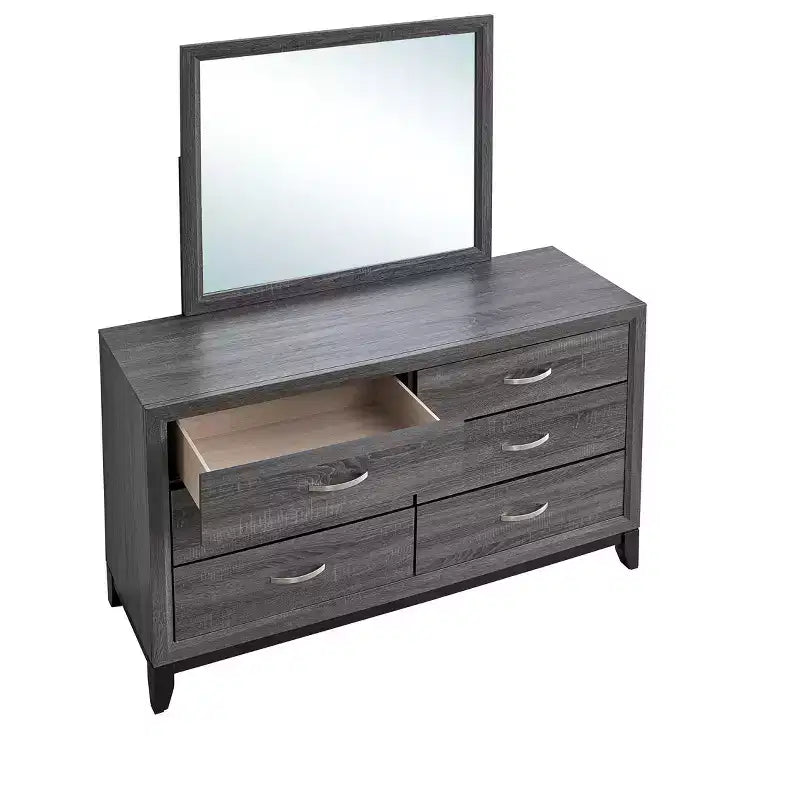 39 in. W x 35 in. H Rectangle Framed Dresser Mirror