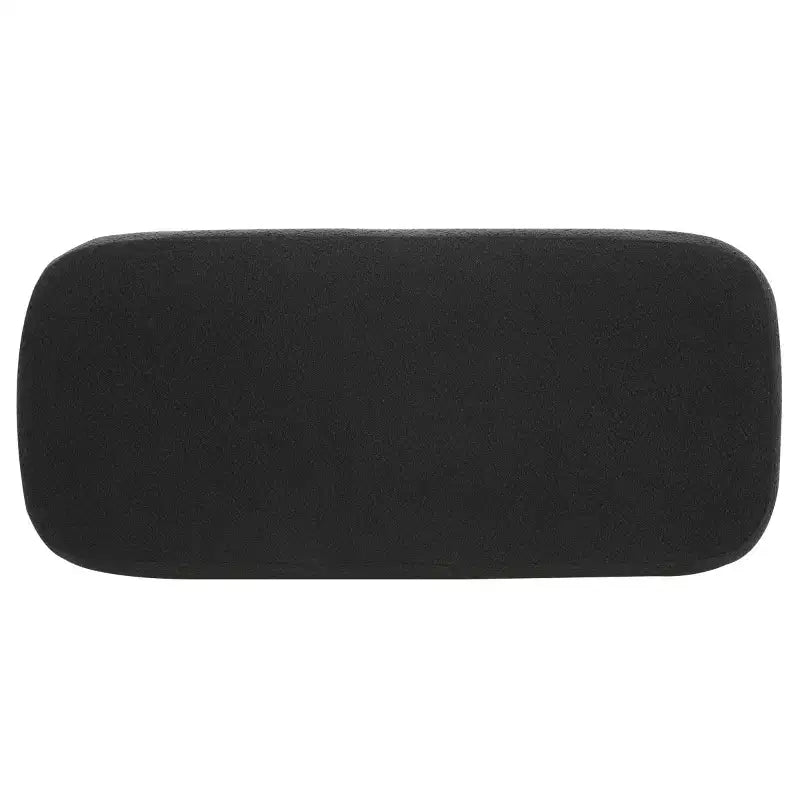 Rectangular Ottoman with Wood Legs