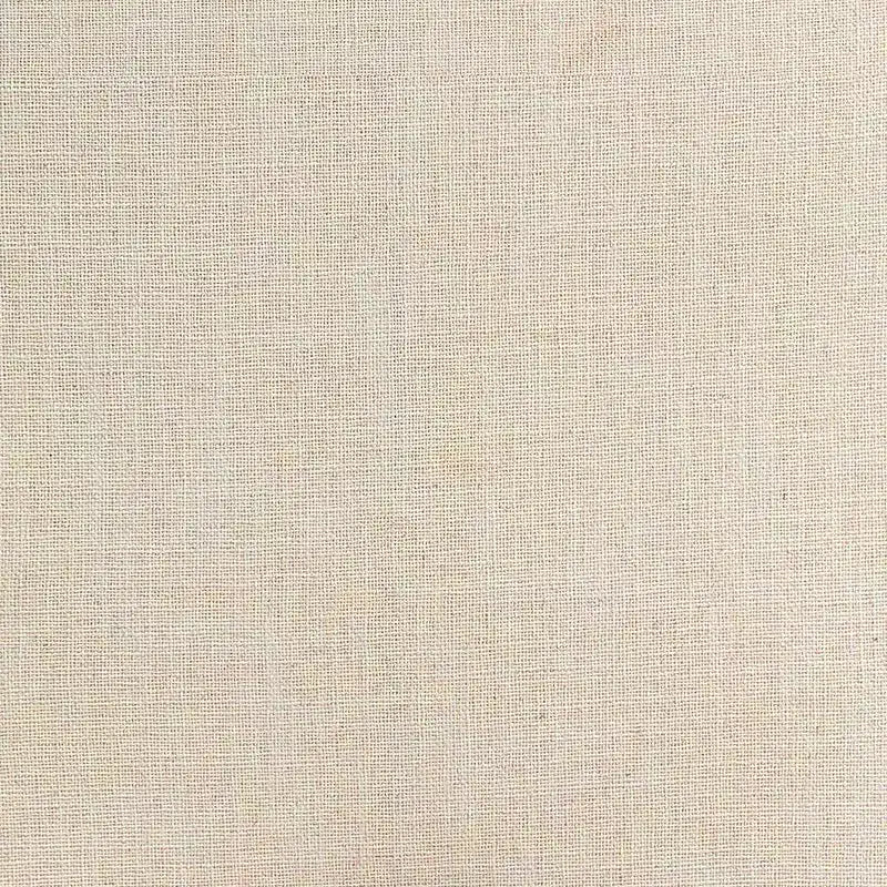 Beige Linen Textured Fabric Counter Stool, Art Deco Design