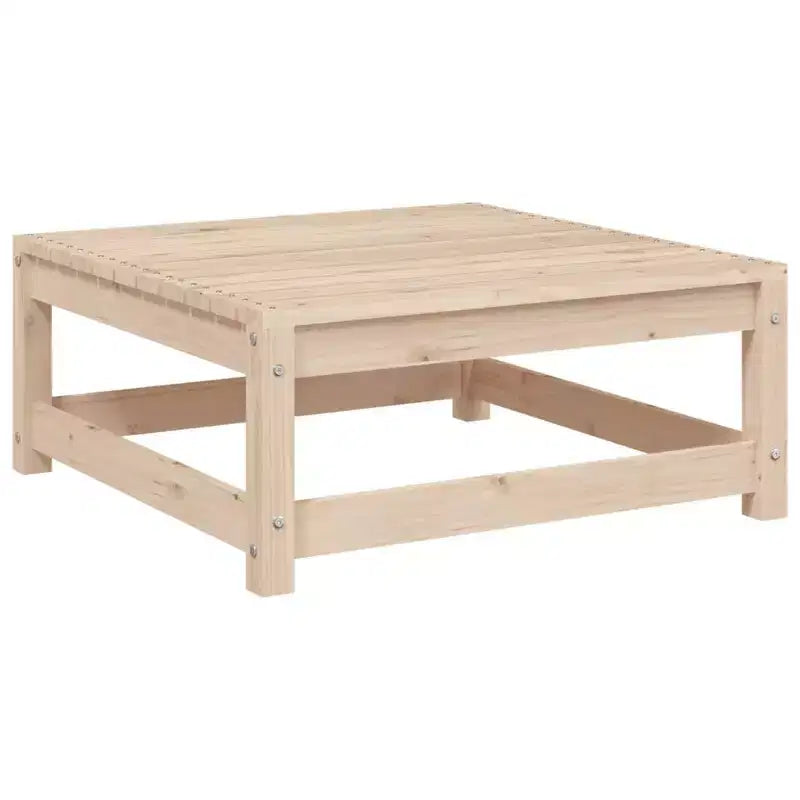 vidaXL Salon de jardin 9 pcs Bois de pin massif