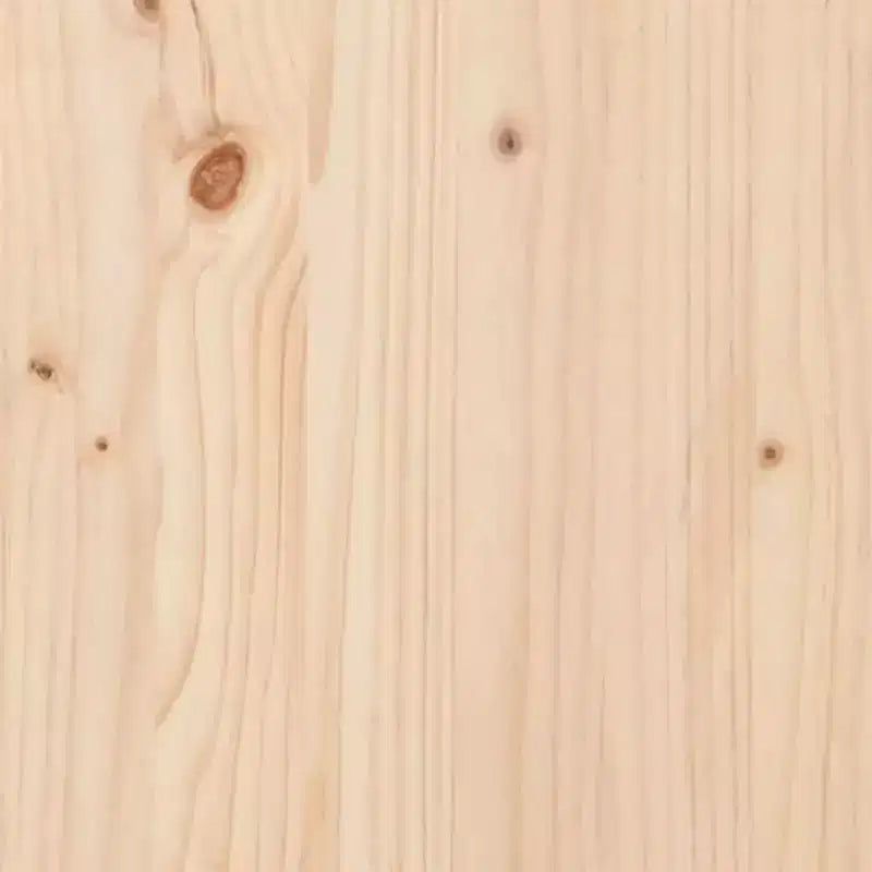 vidaXL Ensemble de canapés de jardin Bois de pin massif Naturel Grand Modulable