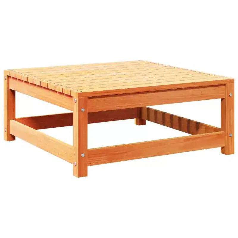 vidaXL Ensemble de canapés de jardin Bois de pin massif Naturel Grand Modulable