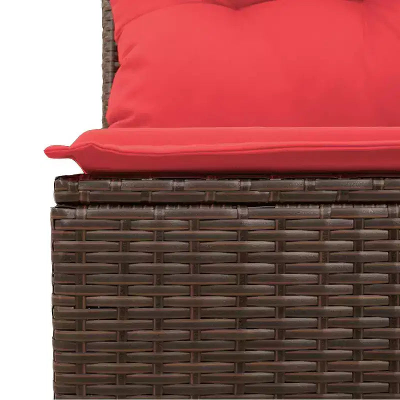 vidaXL Ensemble de canapés de jardin et rotin PE Grande modularité
