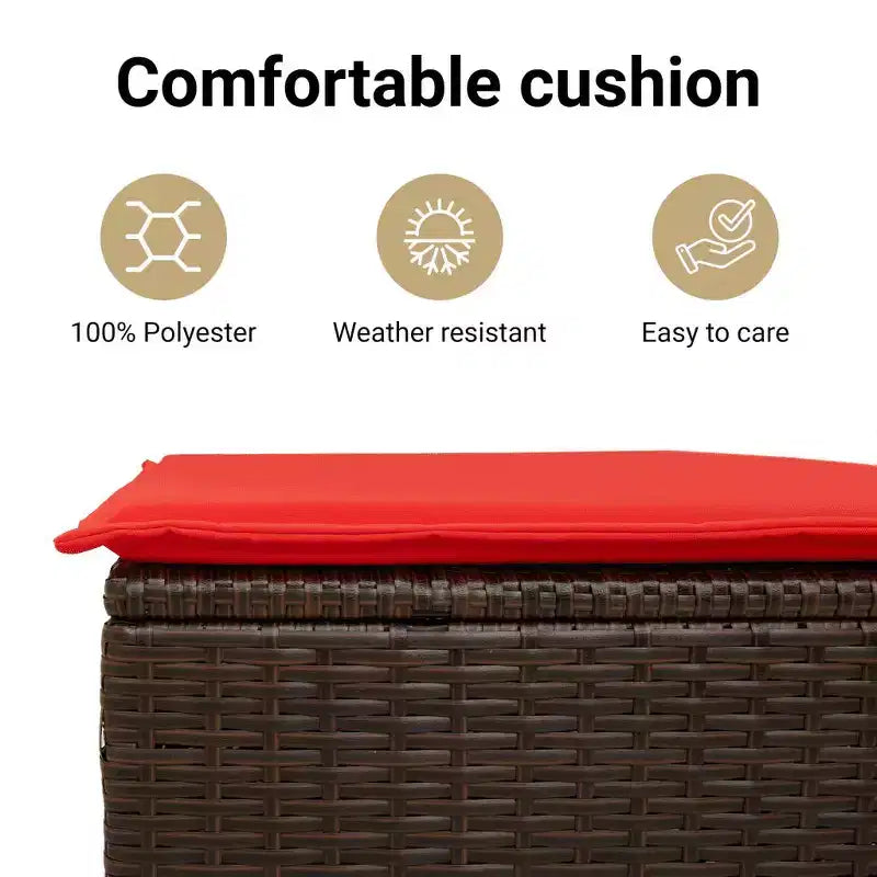 vidaXL Ensemble de canapés de jardin et rotin PE Grande modularité