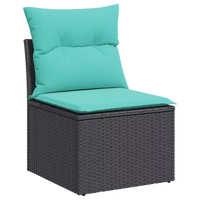 vidaXL Ensemble de canapés de jardin et rotin PE Grande modularité