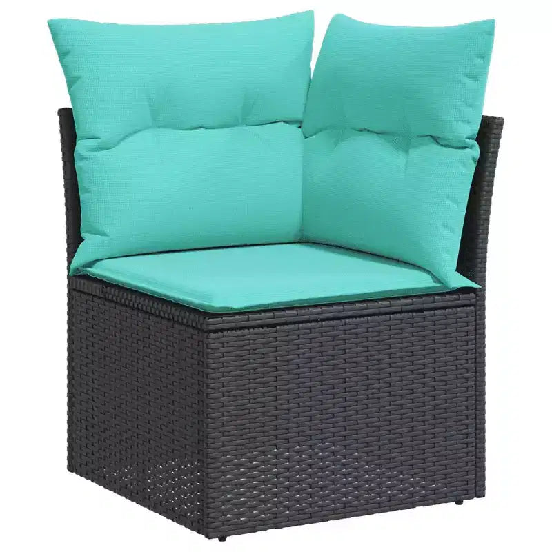 vidaXL Ensemble de canapés de jardin et rotin PE Grande modularité
