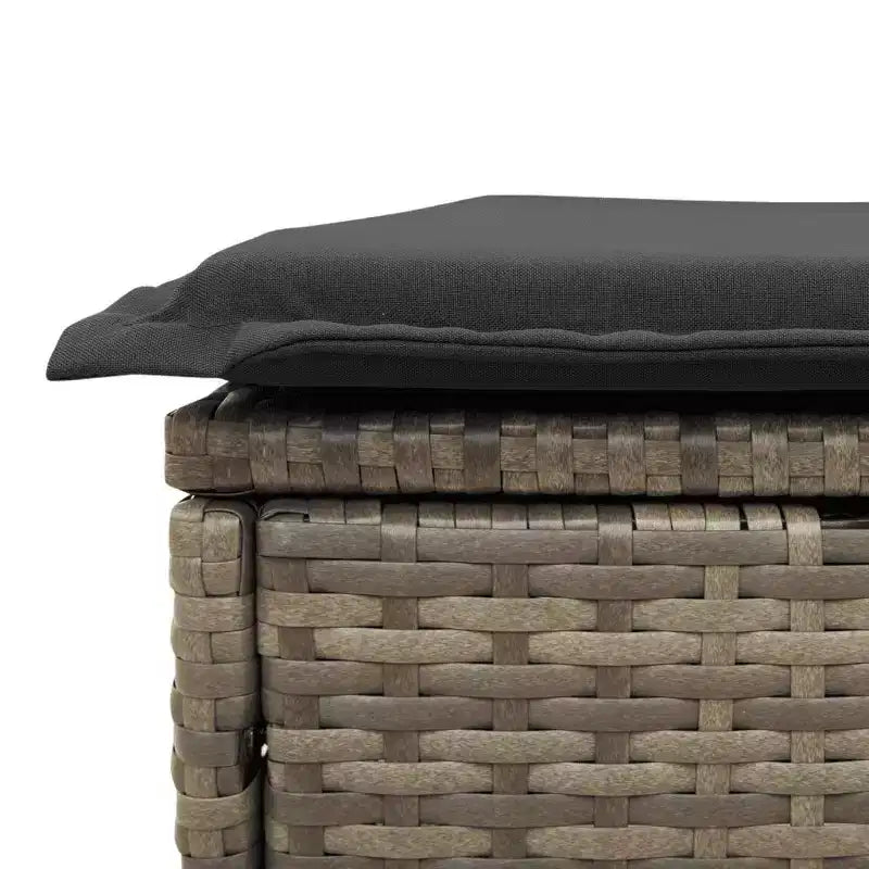vidaXL Ensemble de canapés de jardin avec rangement - Élégant en rotin synthétique