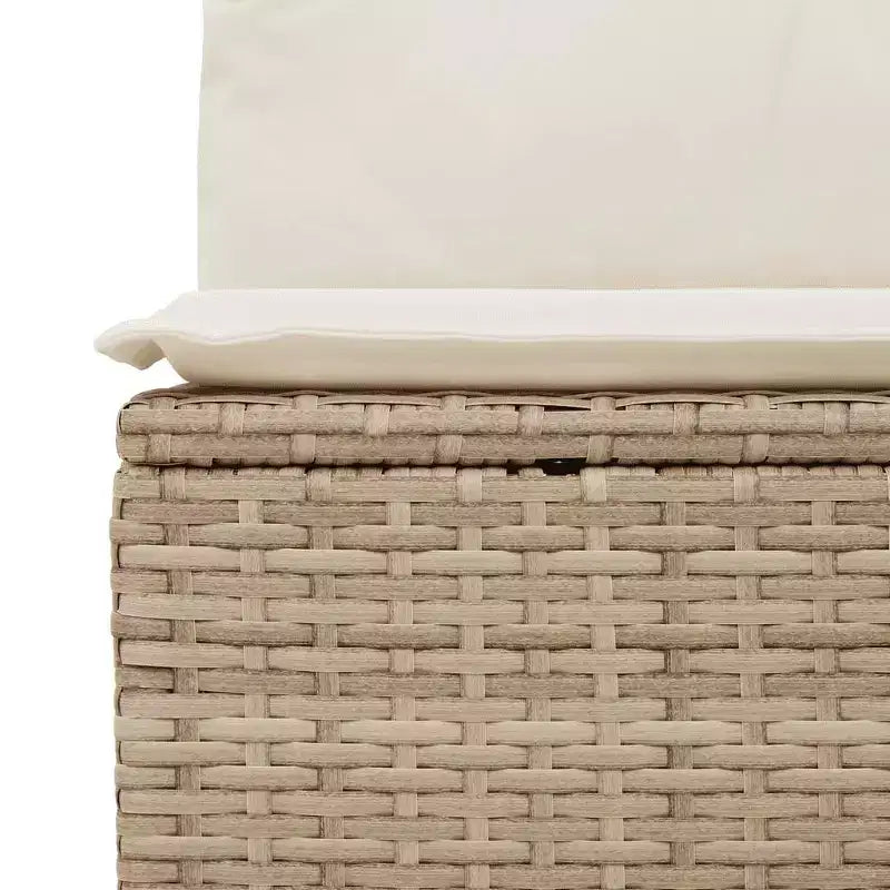 vidaXL Ensemble de canapé de jardin modulable avec coussins en diverses couleurs