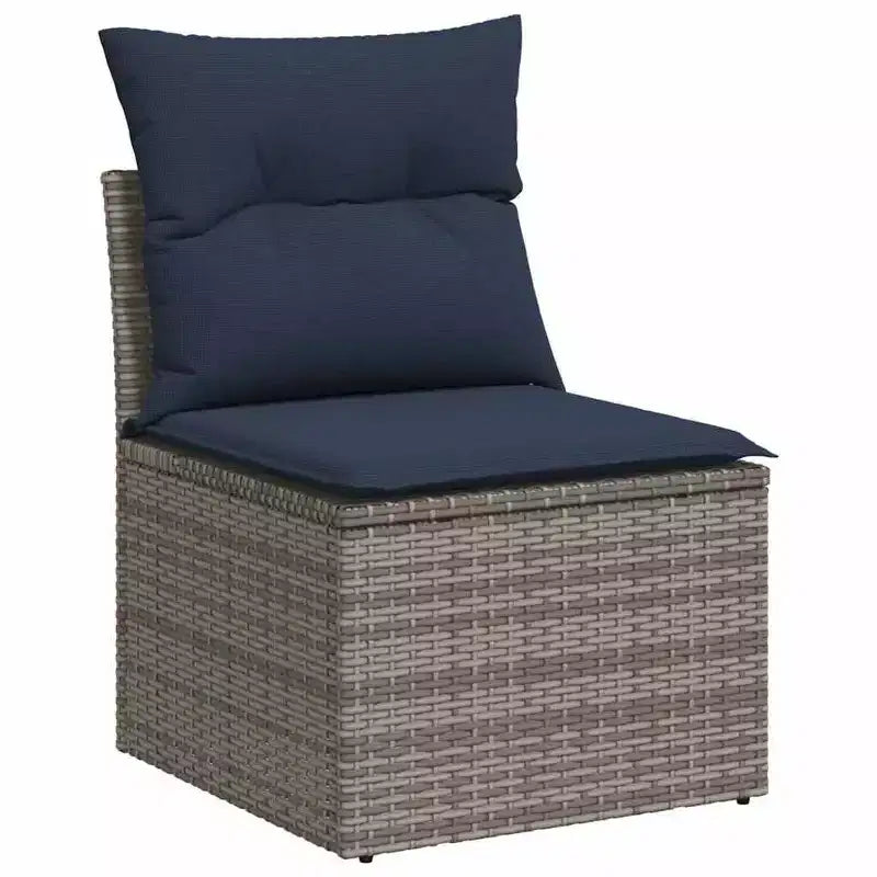 vidaXL Ensemble de canapé de jardin modulable avec coussins en diverses couleurs
